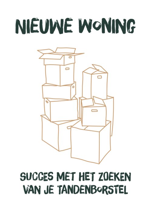 Nieuwe woning kaart | Greetz | Vrolijk