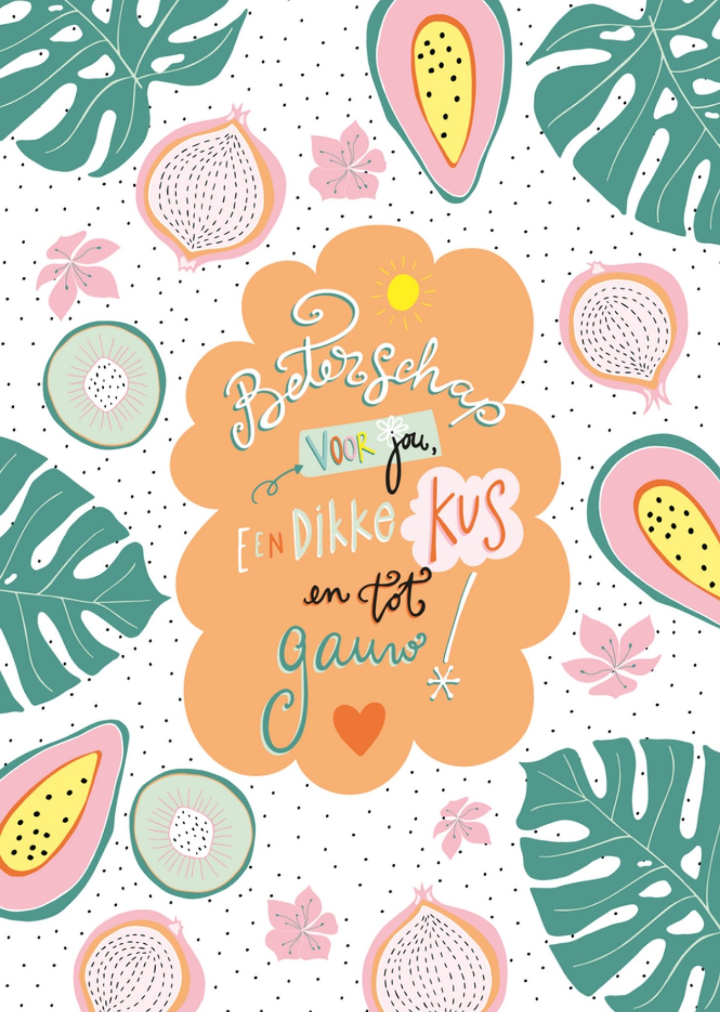 Beterschapskaart Beterschap voor jou Kaart Funny Side Up