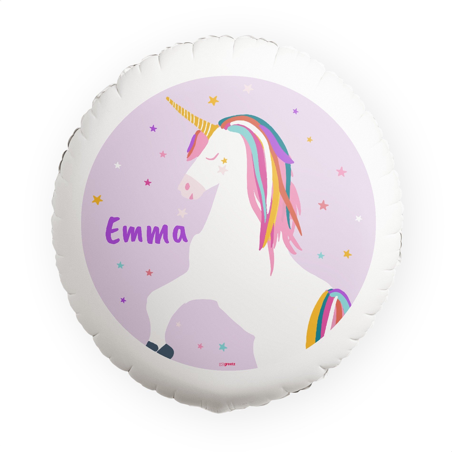 Greetz | Ballon | Unicorn | met eigen naam