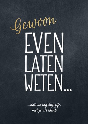 Zomaar kaart | Luckz | Text