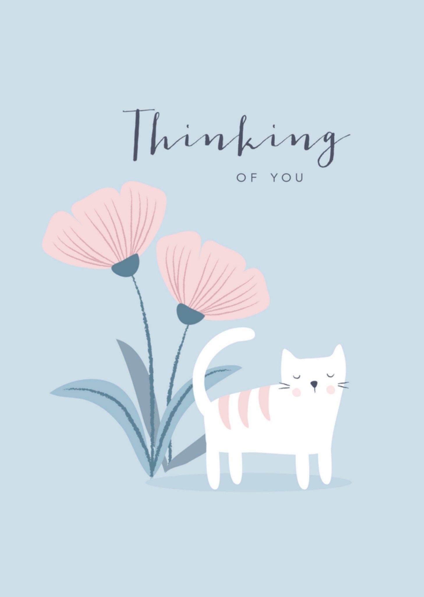 Denken aan kaart illustratie Kaart Klara Hawkins