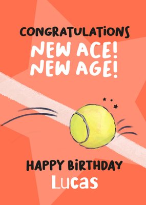 Liefs Jansje | Verjaardagskaart | New Ace! New Age! | Aanpasbare tekst