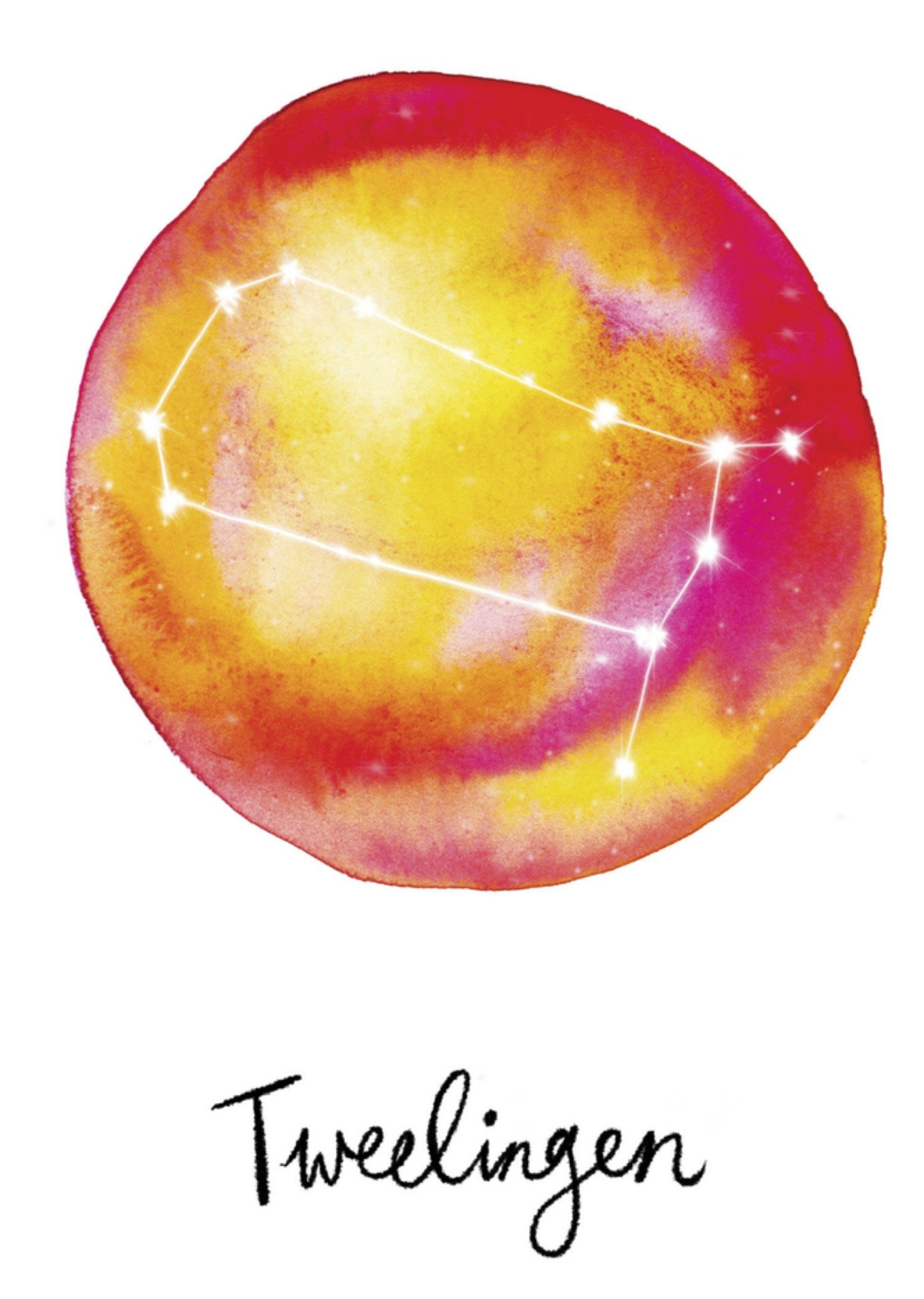 Verjaardagskaart tweelingen Kaart Marie Bodié