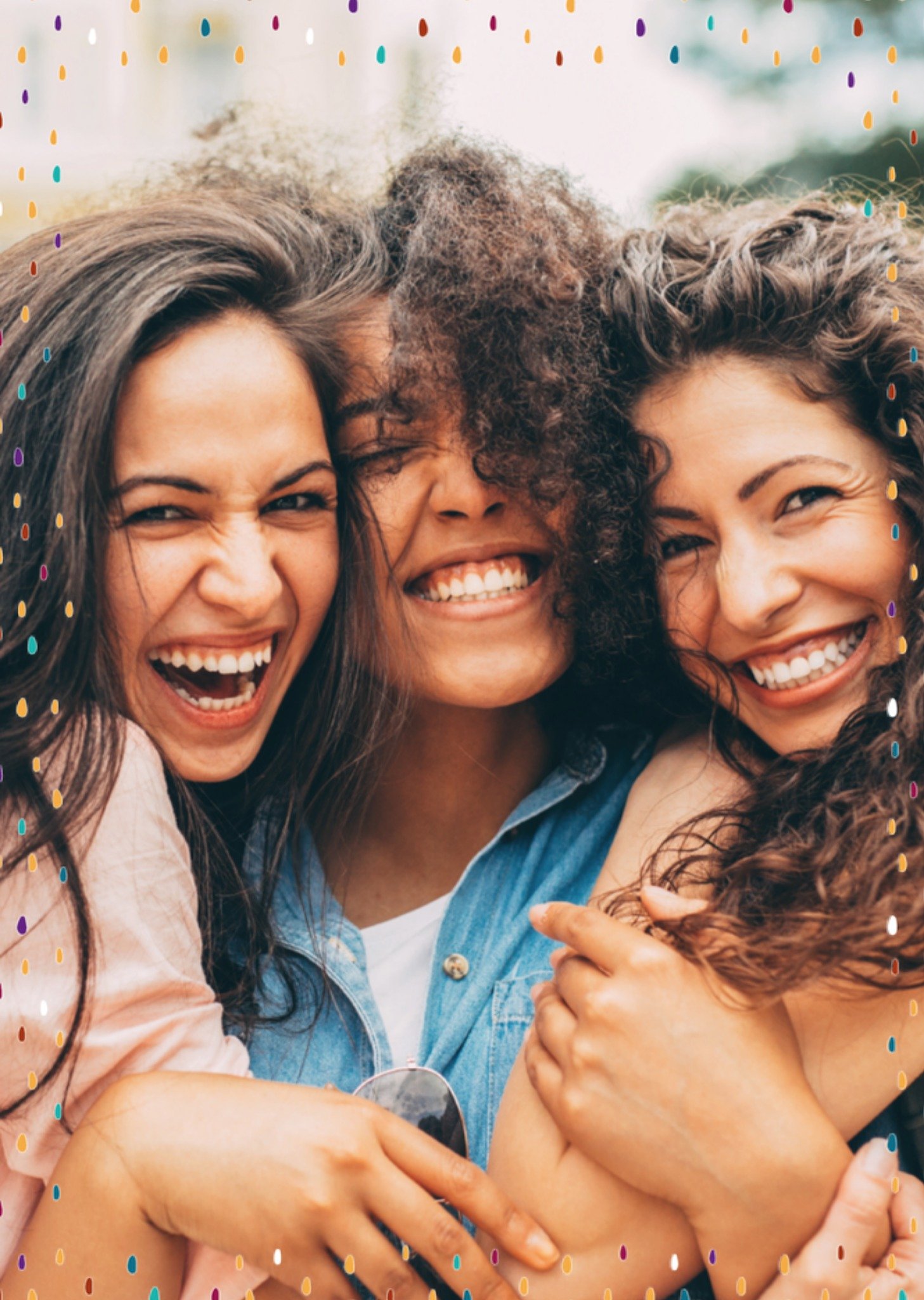 Verjaardagskaart foto Confetti Kaart Greetz