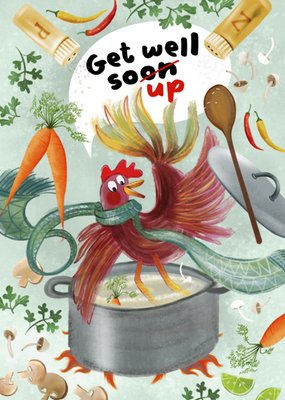 Fishuals | Beterschapskaart | Get well soup