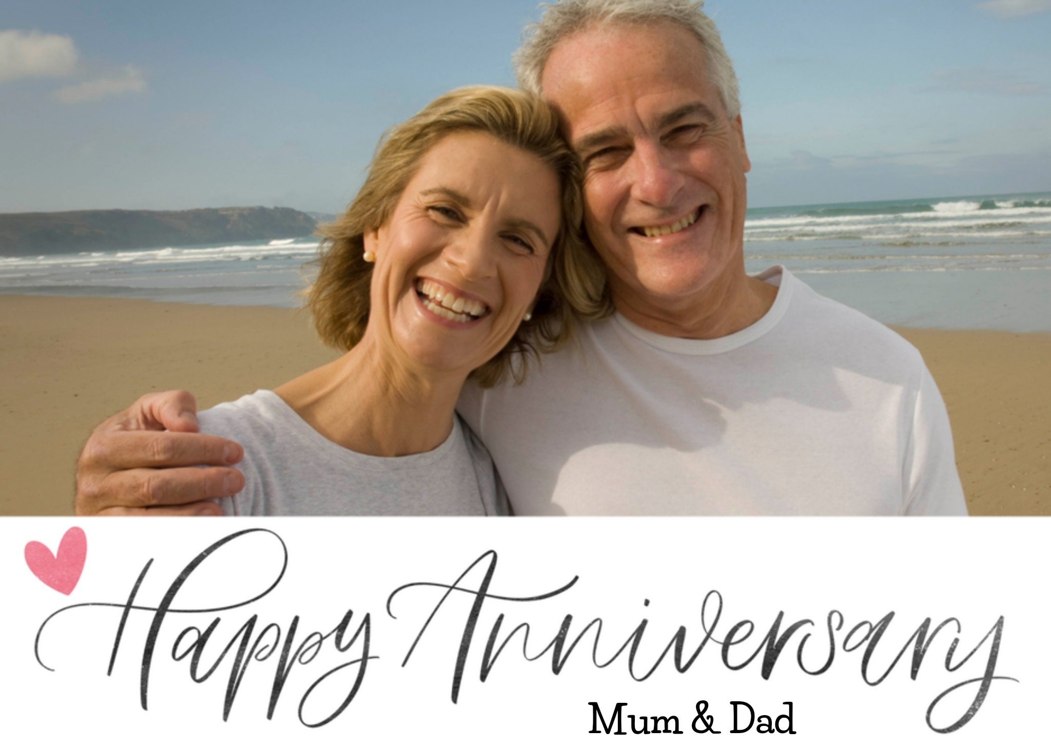 Letters by Julia Huwelijksjubileum fotokaart Kaart Letters By Julia