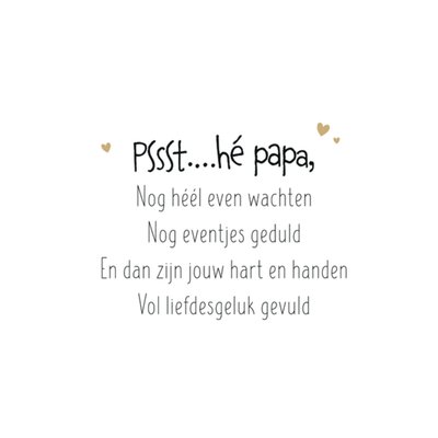 Kleine Twinkeltjes | Geboortekaart | Papa