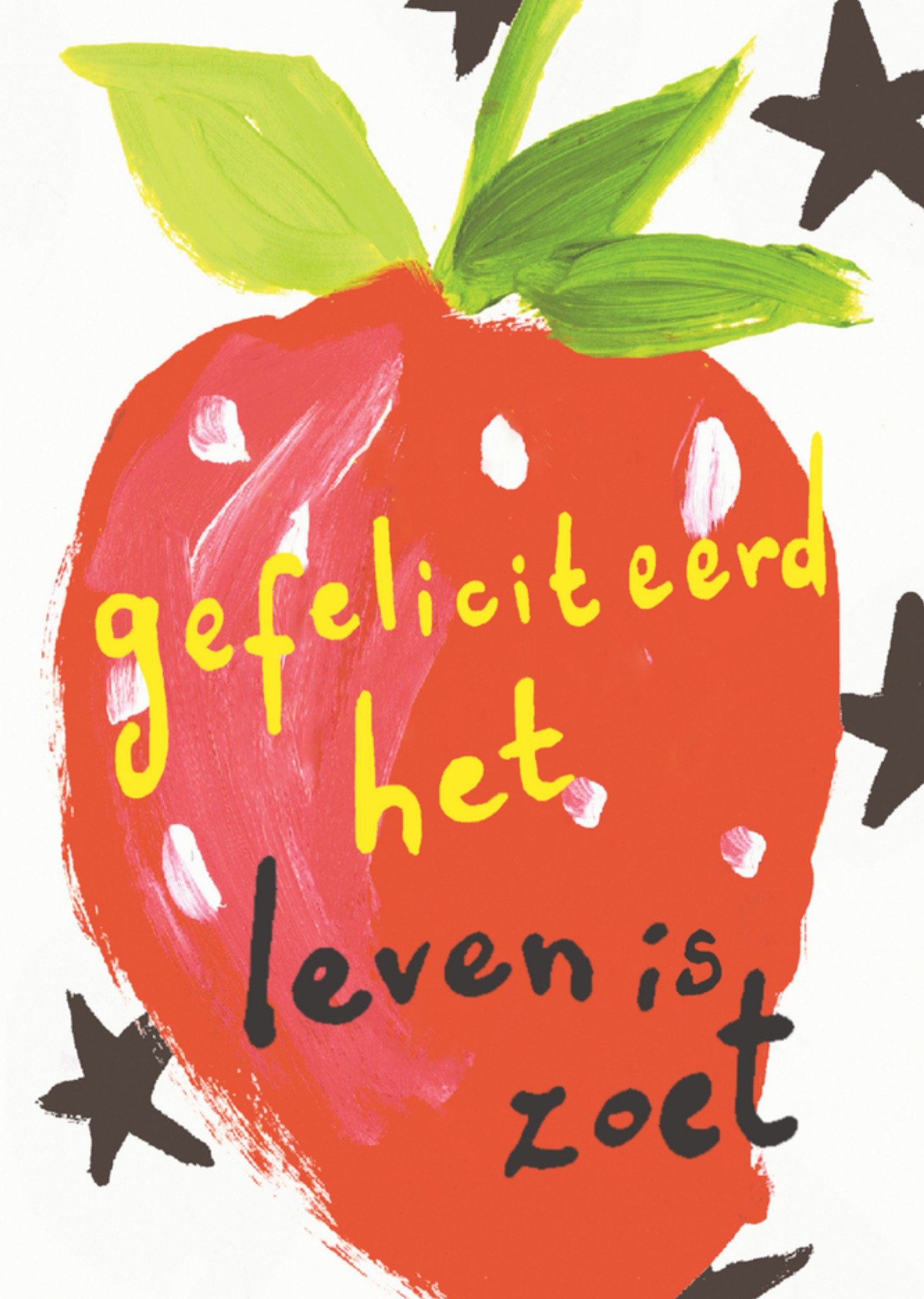 Sooshichacha Verjaardagskaart aarbei Kaart Sooshichacha Limited