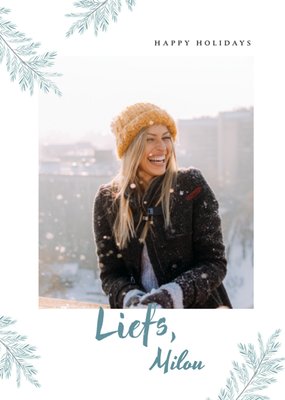 Greetz | Kerstkaart | fotokaart | met naam