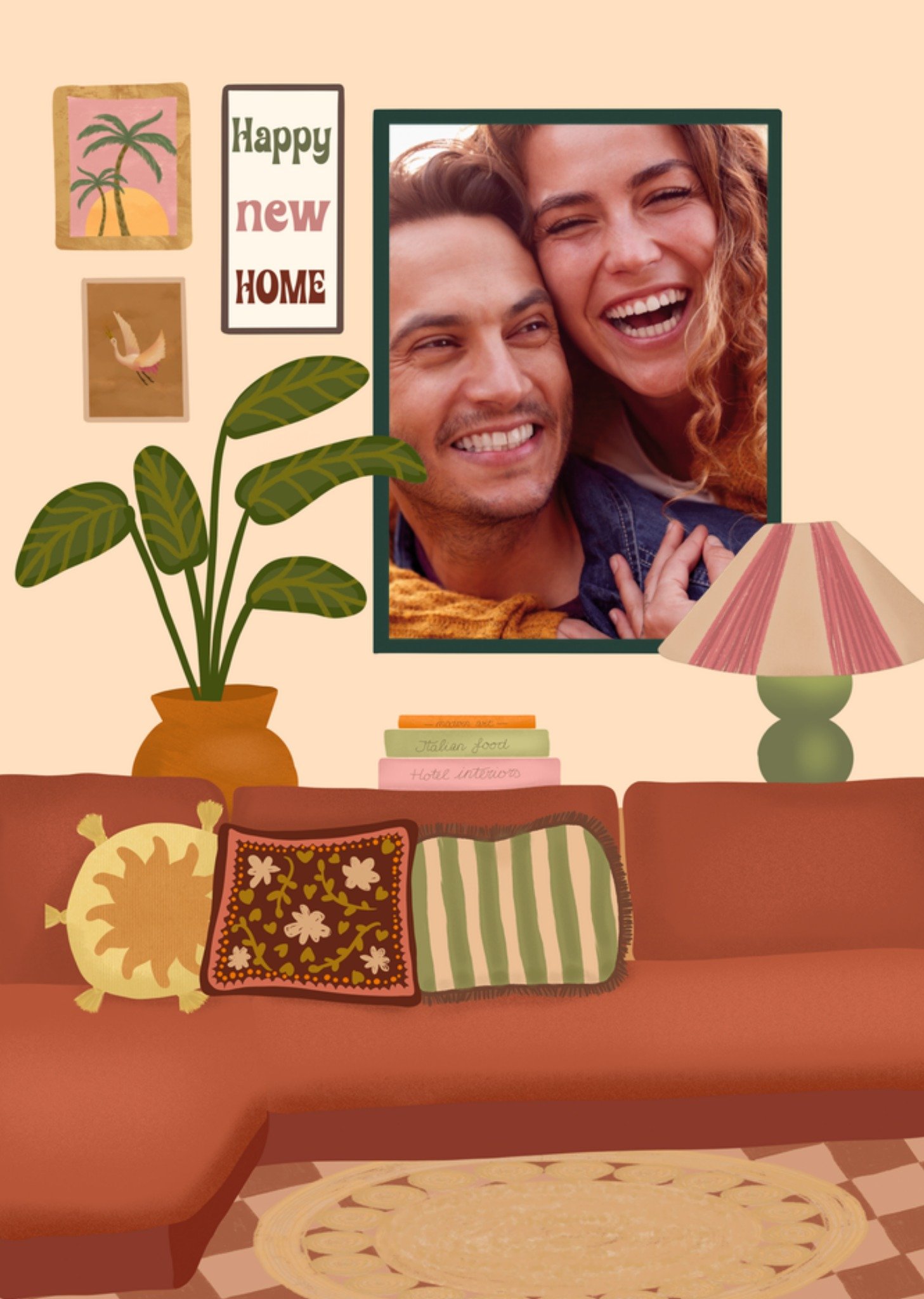 Nieuwe woning kaart Happy new home Tsjip