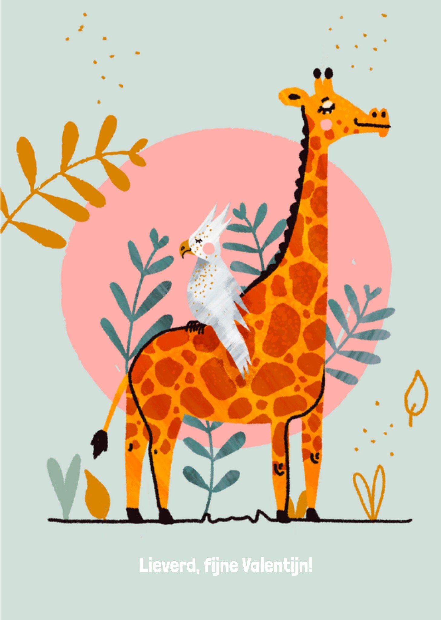 Greetz Valentijnskaart Zoon Dieren Standard Card