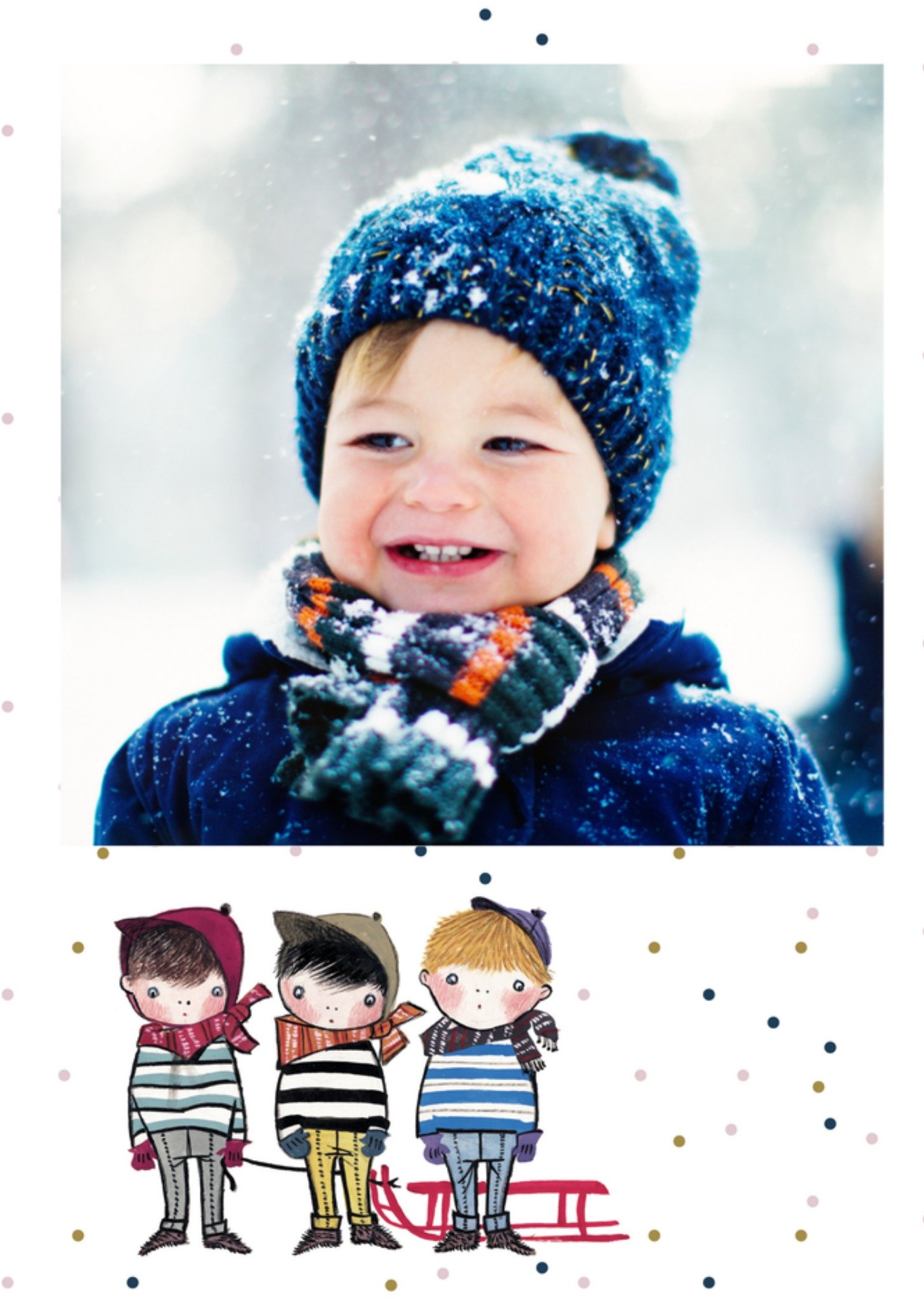 Winter fotokaart Kaart Fiep Westendorp