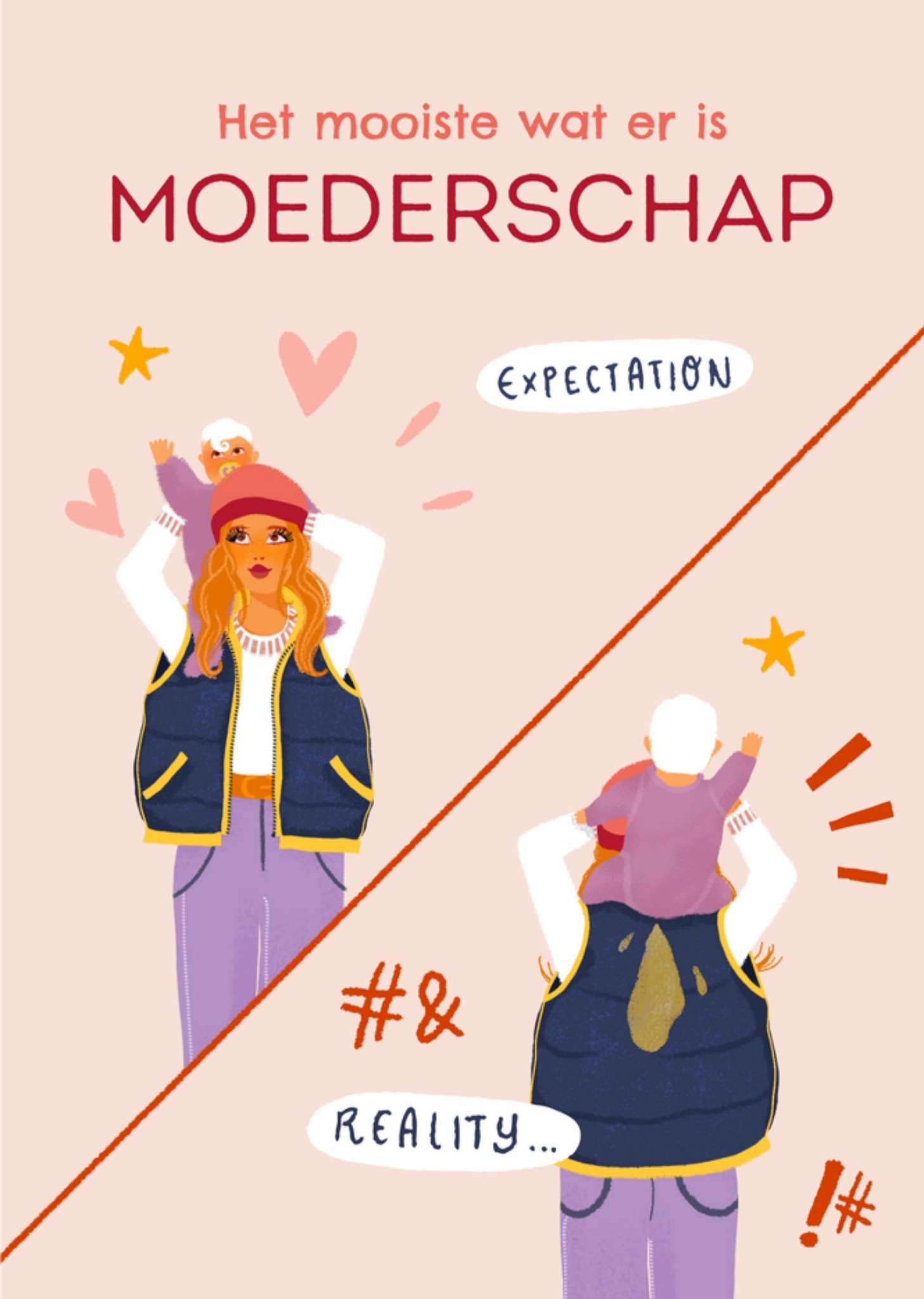 Moederdagkaart Realiteit Kaart Greetz