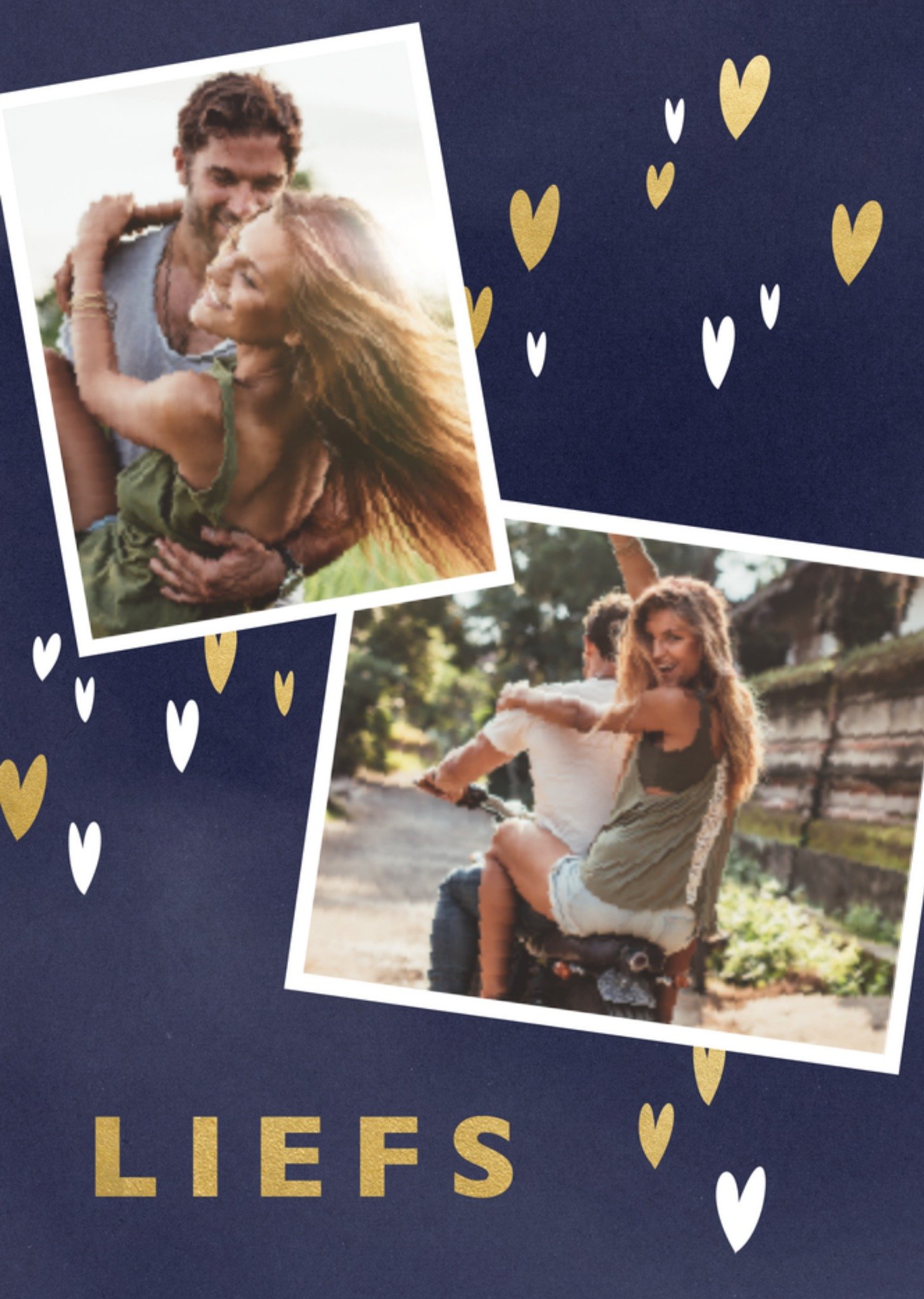 Valentijnskaart Liefs met foto