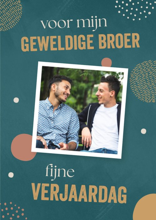 Papercute | Verjaardagskaart | Broer | Met foto