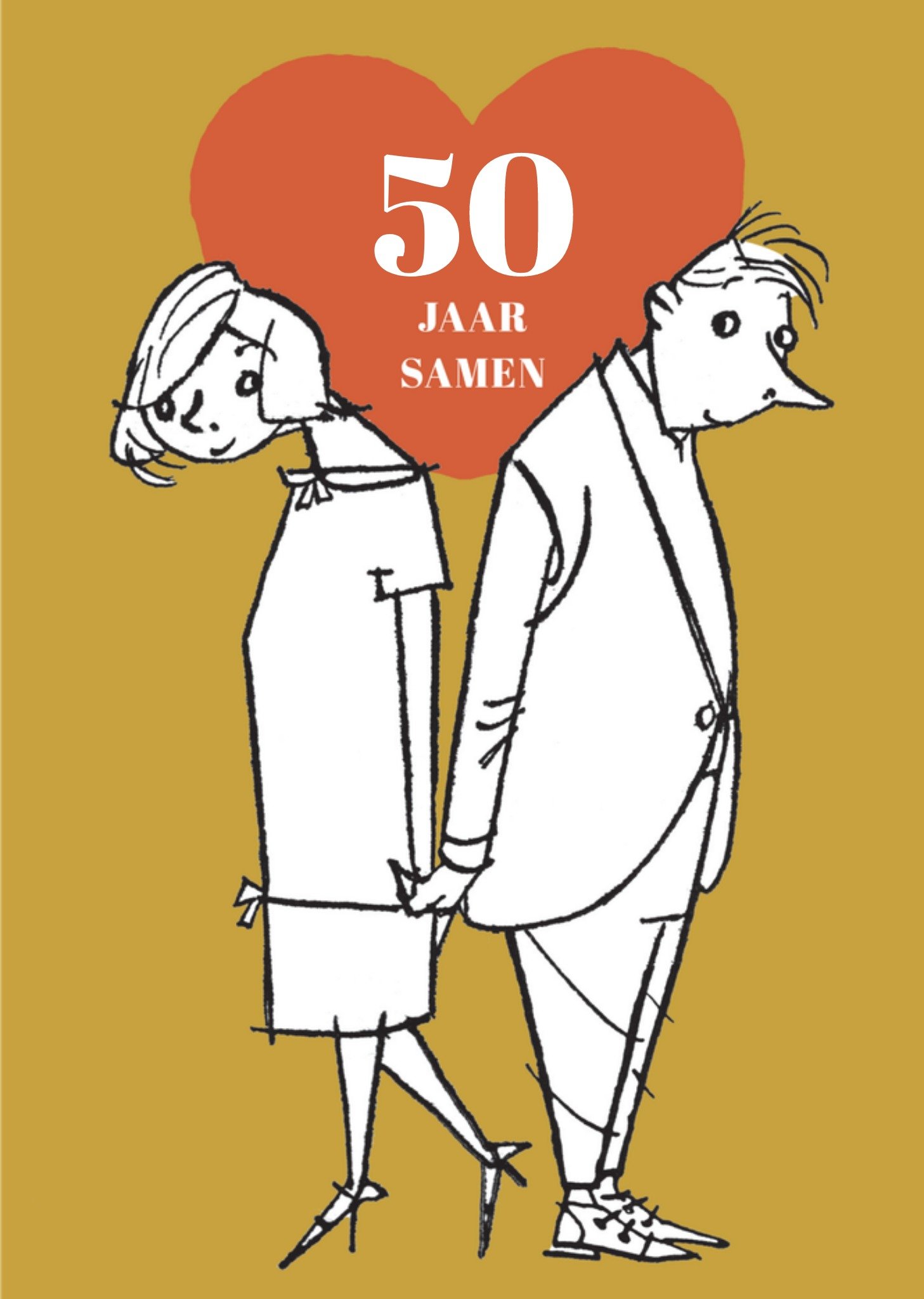 Huwelijkskaart Jubileum Kaart Fiep Westendorp