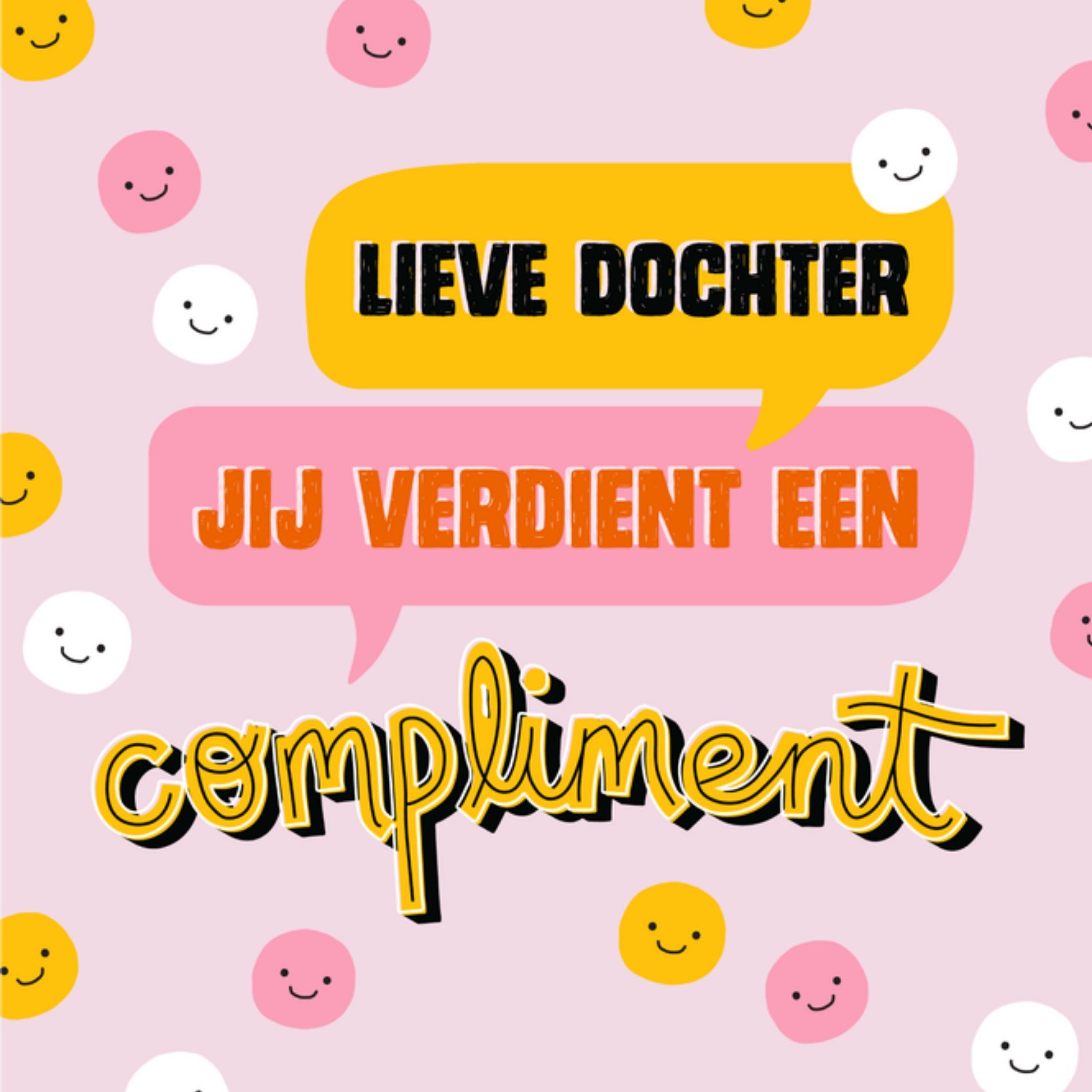 Greetz Complimentendag Lieve Dochter Vierkant