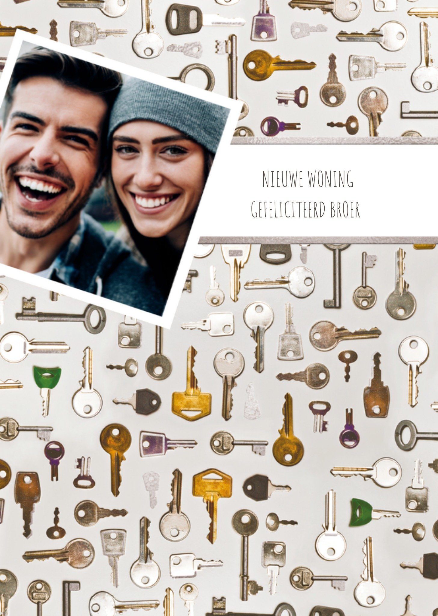 Nieuwe woning kaart foto sleutels Kaart TMS