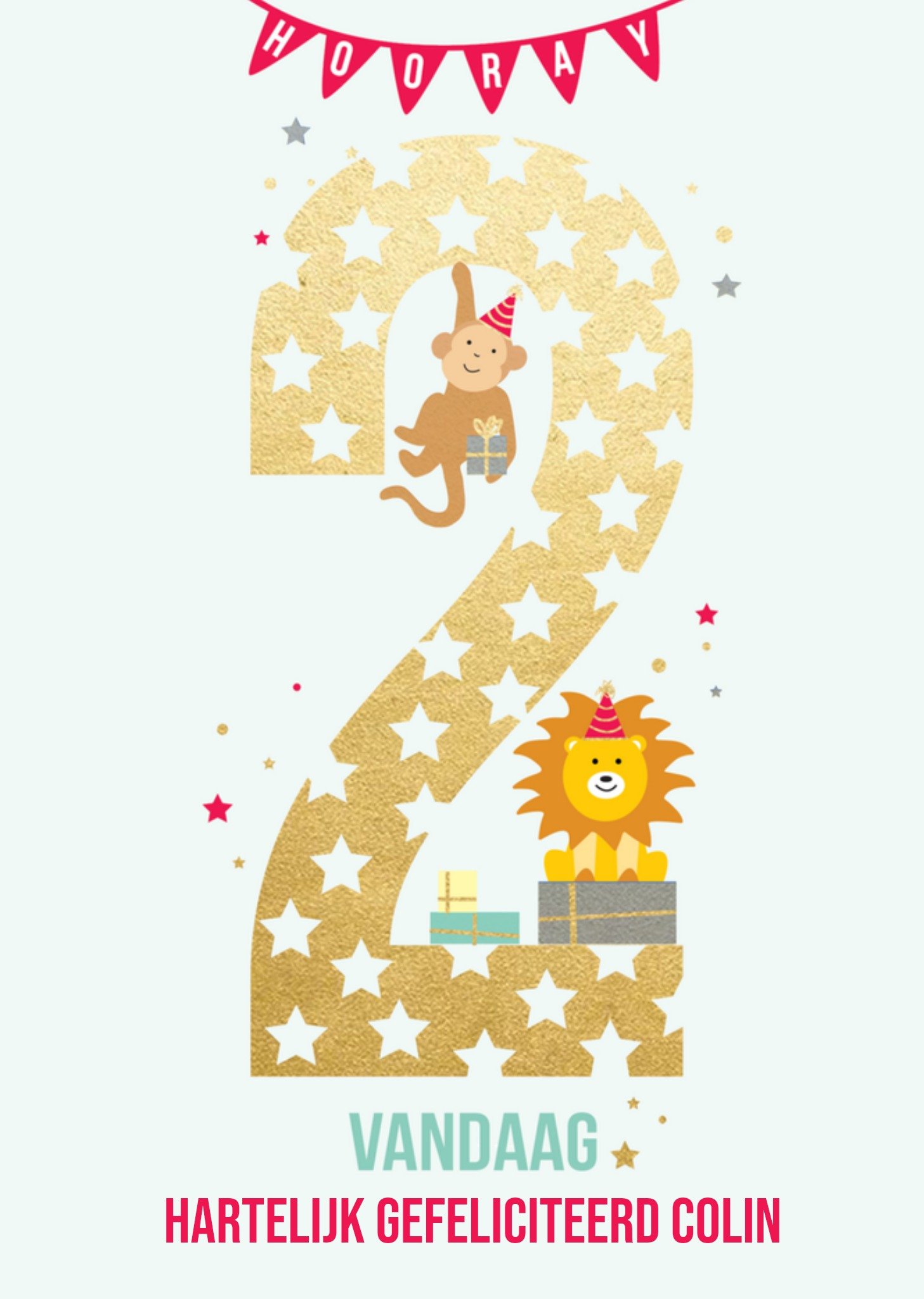 Verjaardag Kind Jongen Kaart Paperlink