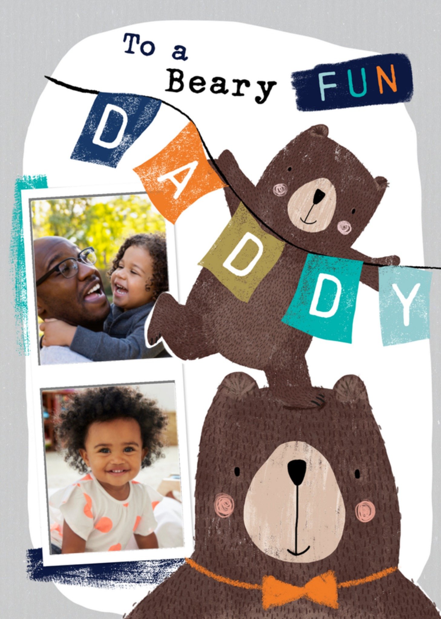 Vaderdagkaart beer foto Kaart Greetz