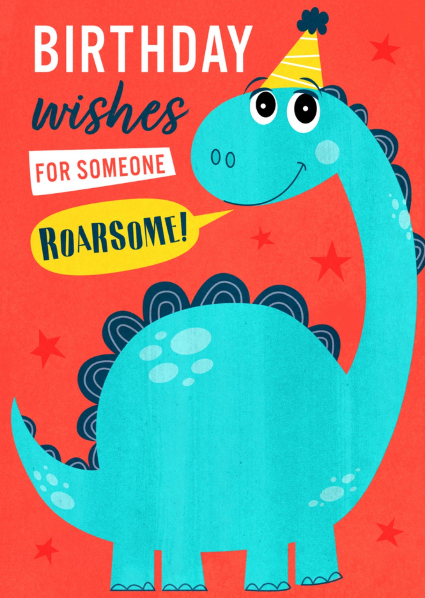 Delia Clark Design Verjaardagskaart dino Kaart Dalia Clark Design