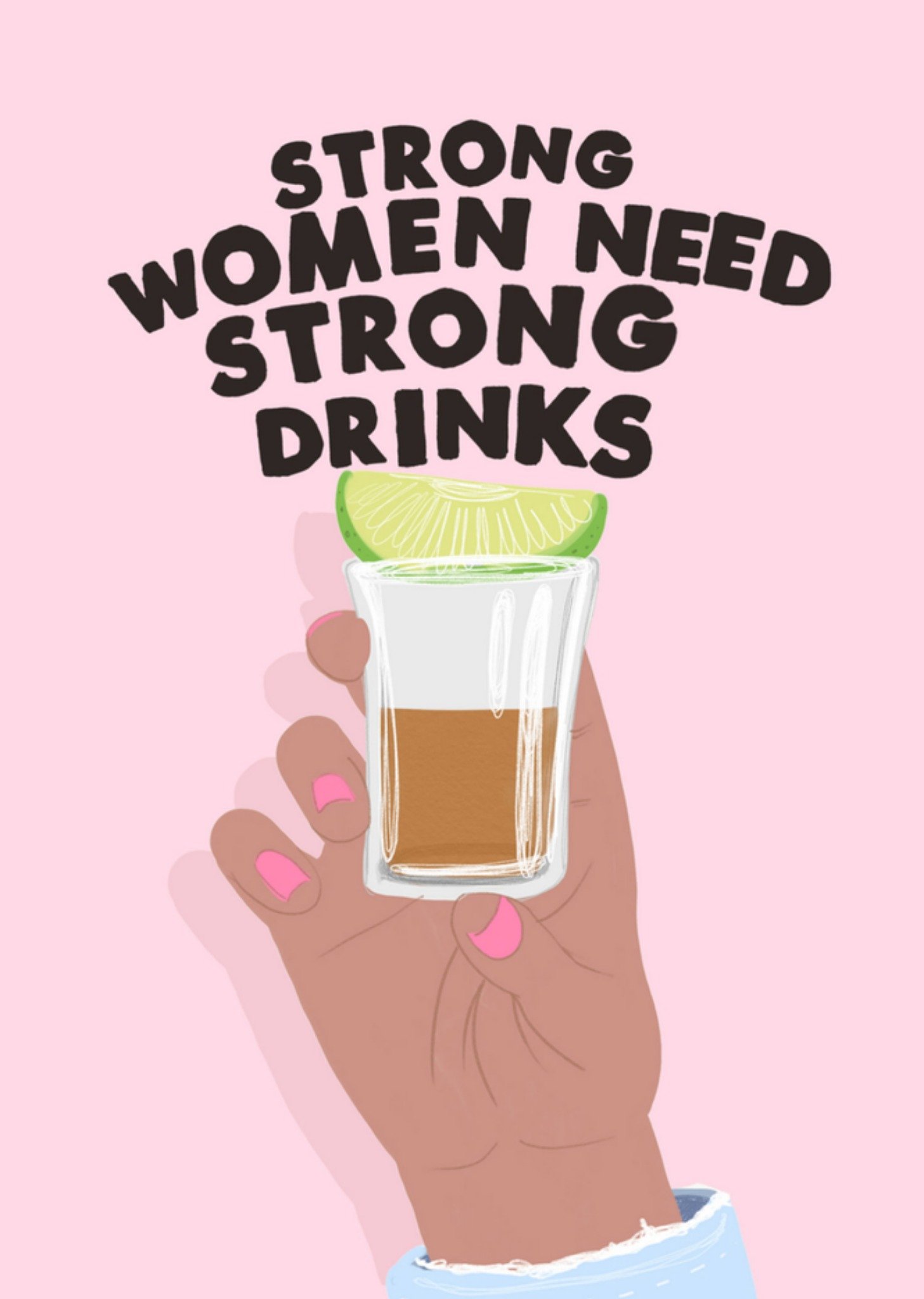 Verjaardagskaart drankjes Kaart Jolly Awesome