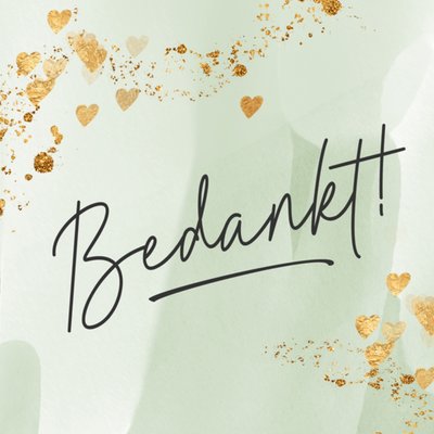 Luckz | Bedankkaart | bedankt!