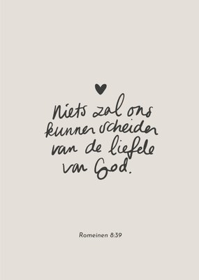 Dagelijksebroodkruimels | Bemoedigingskaart | Liefde van God