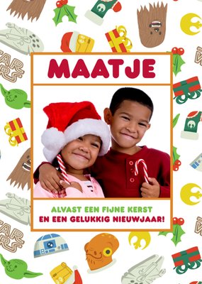 Star Wars | Kerstkaart | Maatje | Met foto