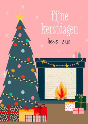 Greetz | Kerstkaart | lieve zus