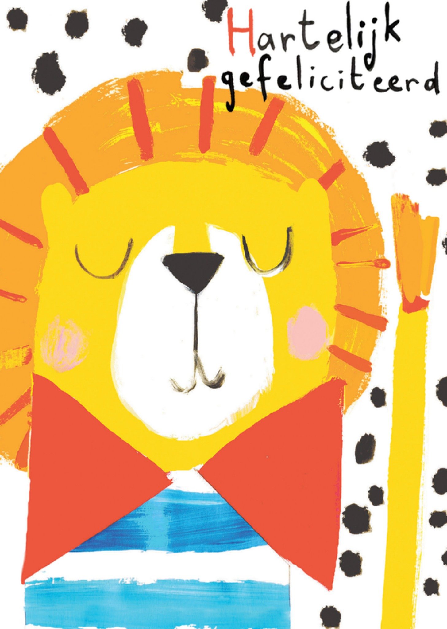 Sooshichacha Verjaardagskaart leeuw Kaart Sooshichacha Limited