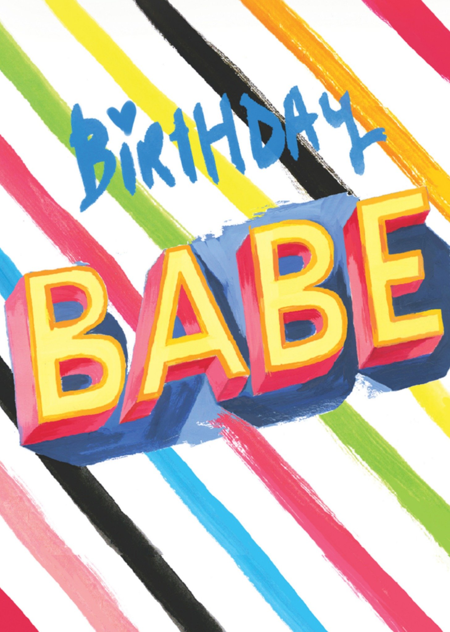 Sooshichacha Verjaardagskaart kleurrijk Kaart Sooshichacha Limited