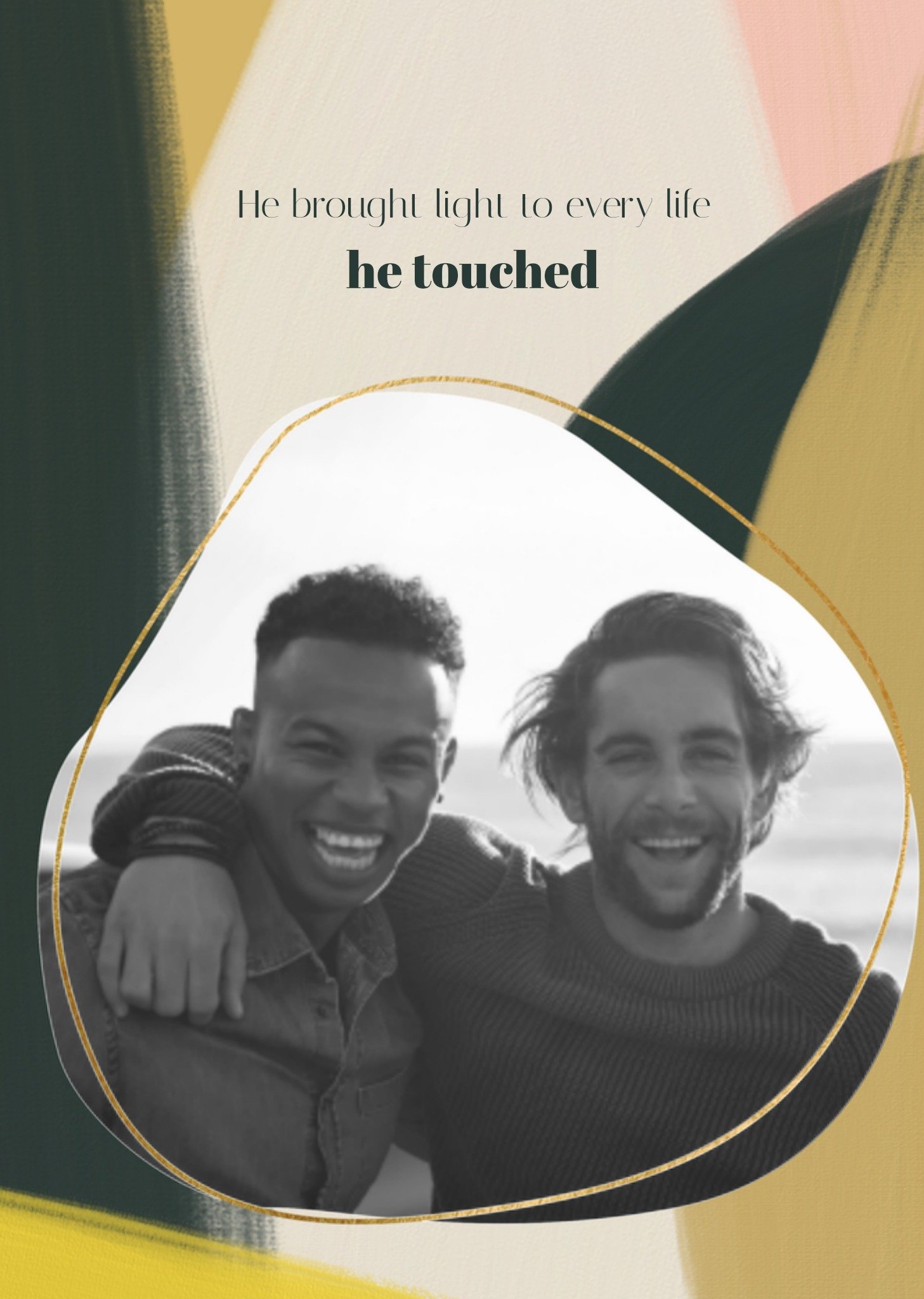 Condoleancekaart Vriend Kaart Greetz