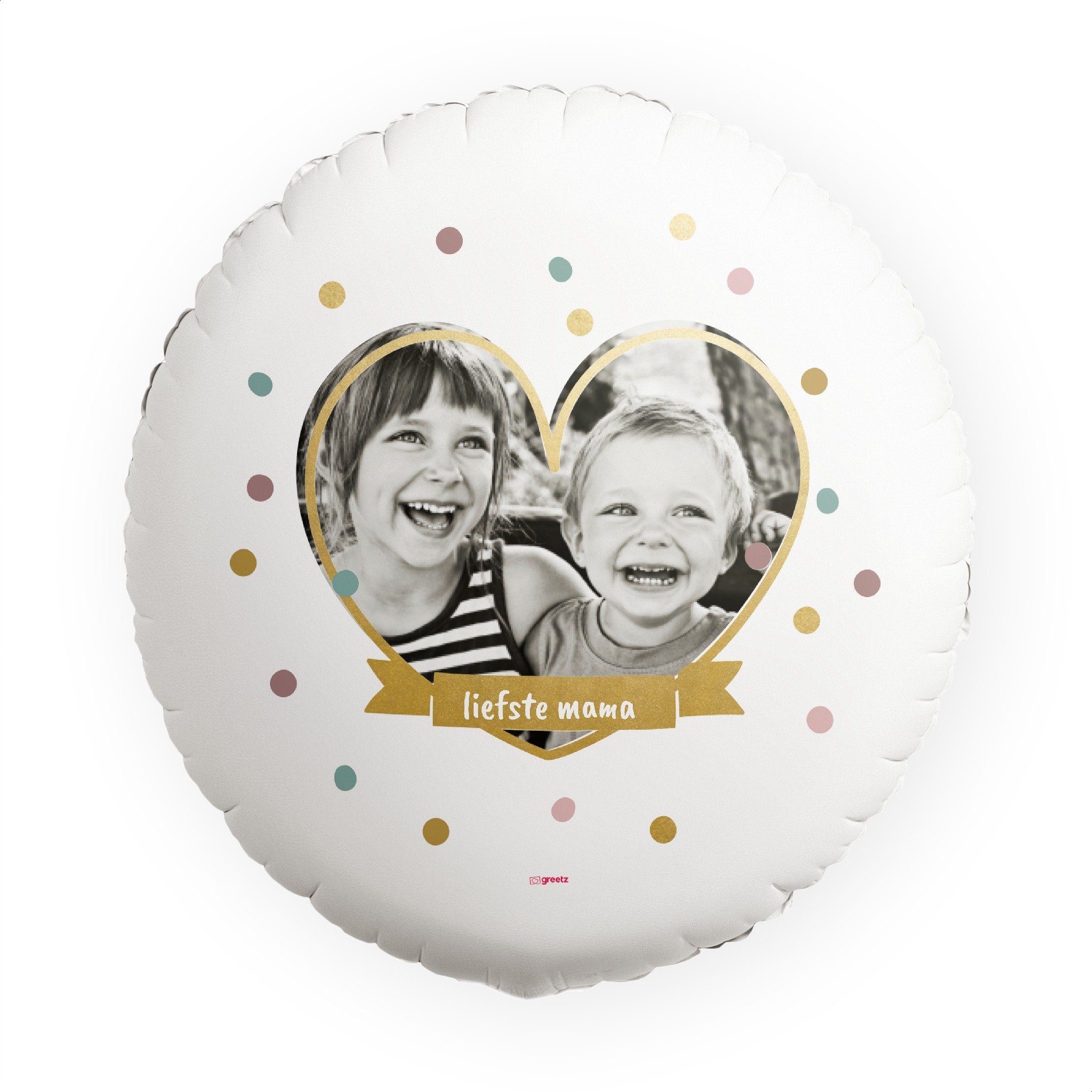 Greetz | Ballon | Liefste mama | met eigen foto