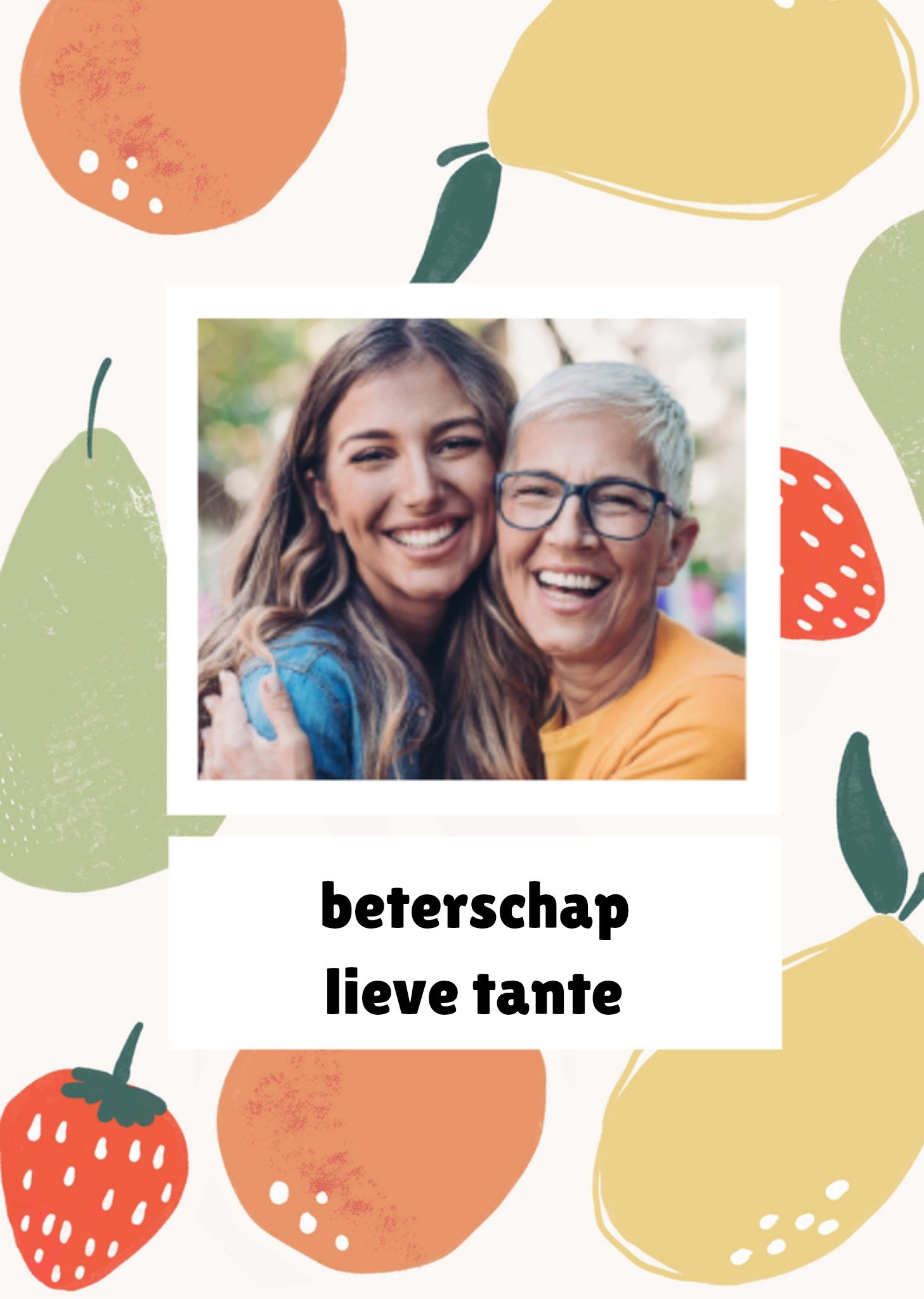 Beterschapskaart Beterschap lieve tante Kaart Greetz