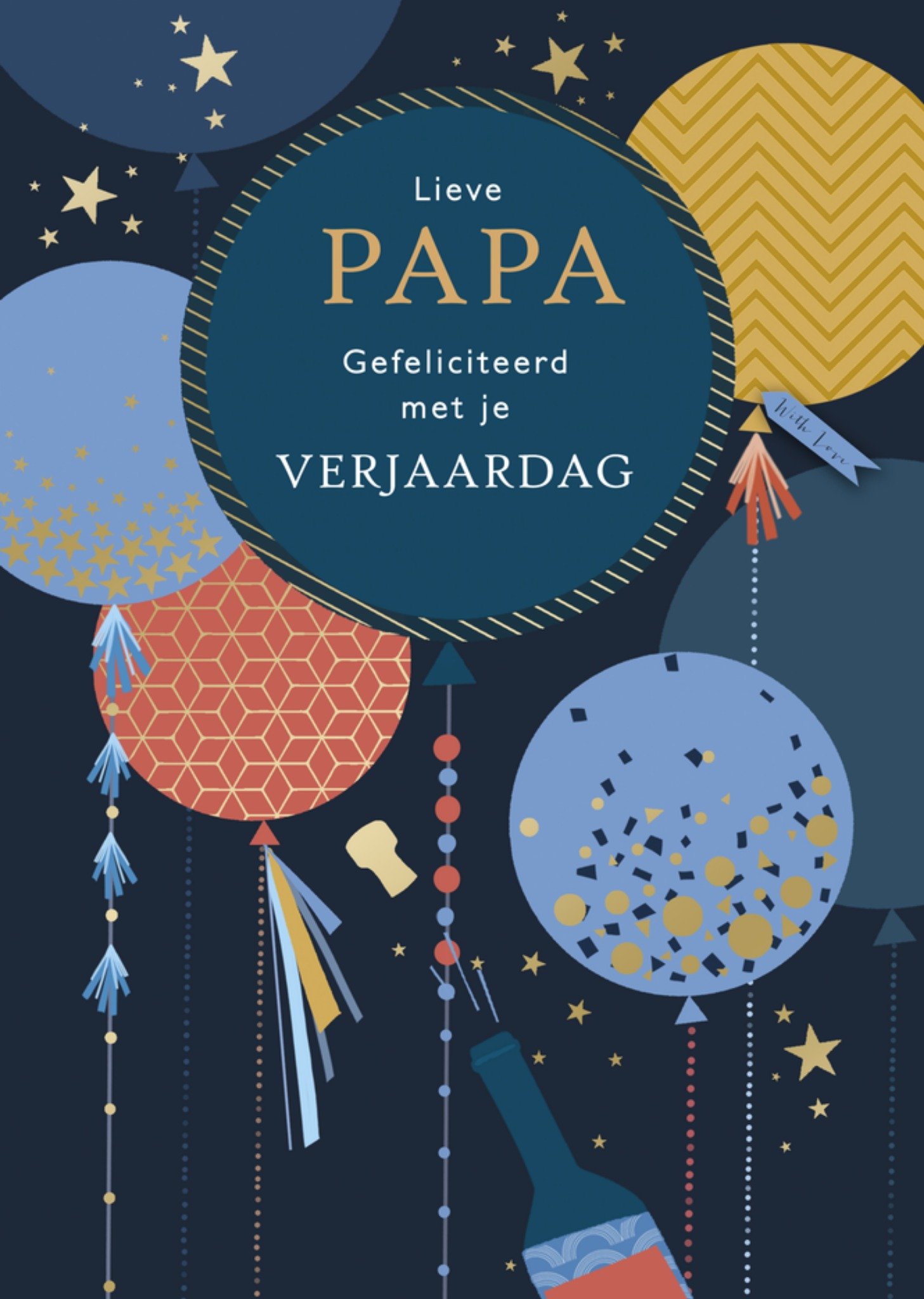 Verjaardagskaart Ballon Papa Kaart UK Greetings