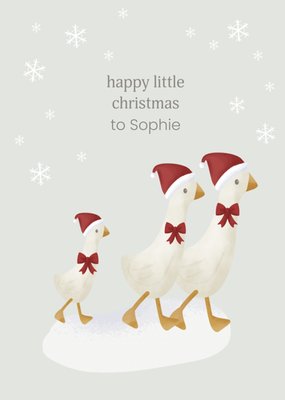Little Dutch | Kerstkaart | Happy little Christmas