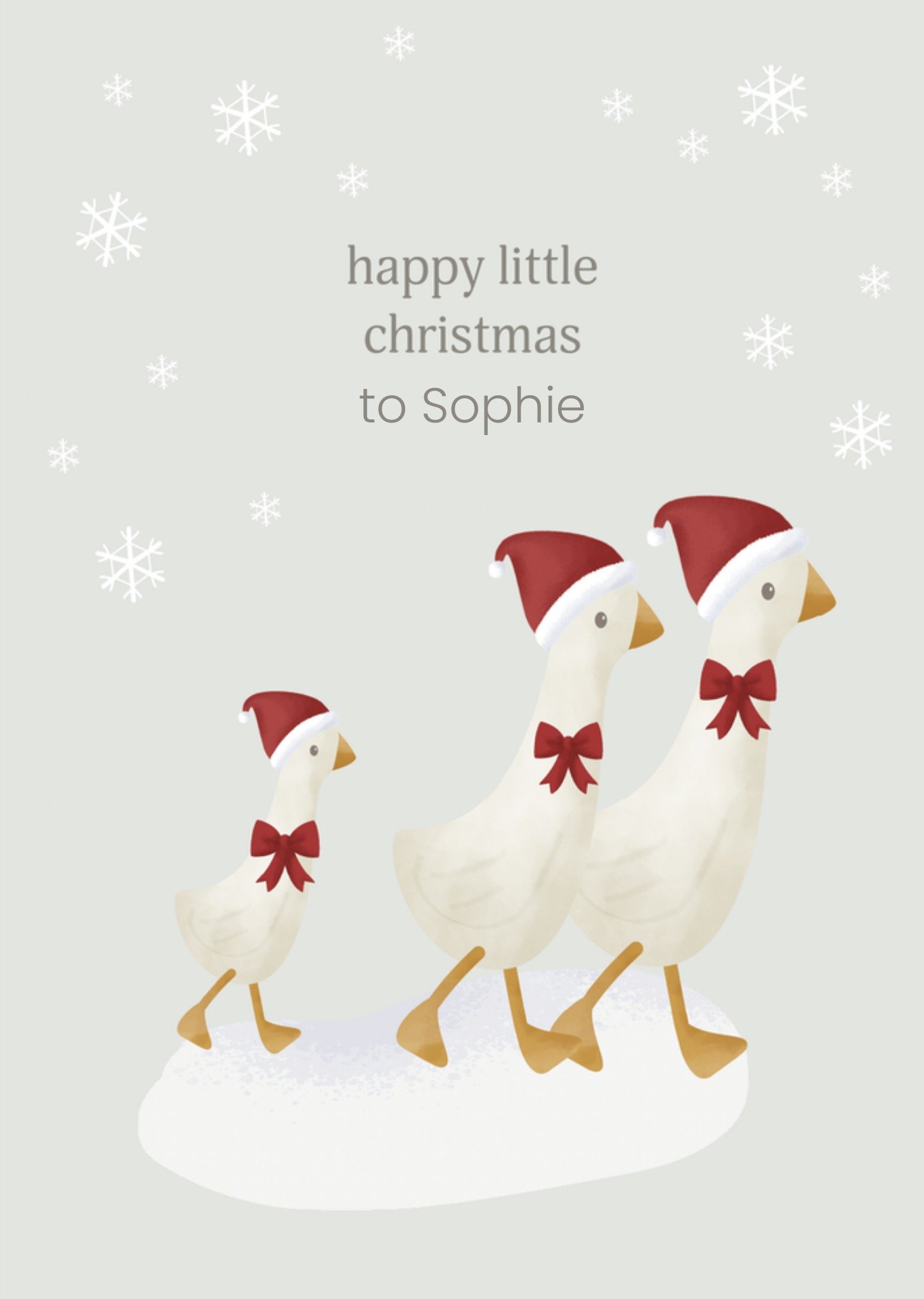 Little Dutch Kerstkaart Happy little Christmas Standard Card