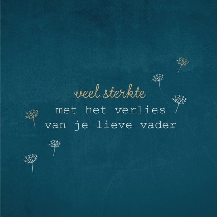 Papercute | Condoleancekaart | Lieve Vader