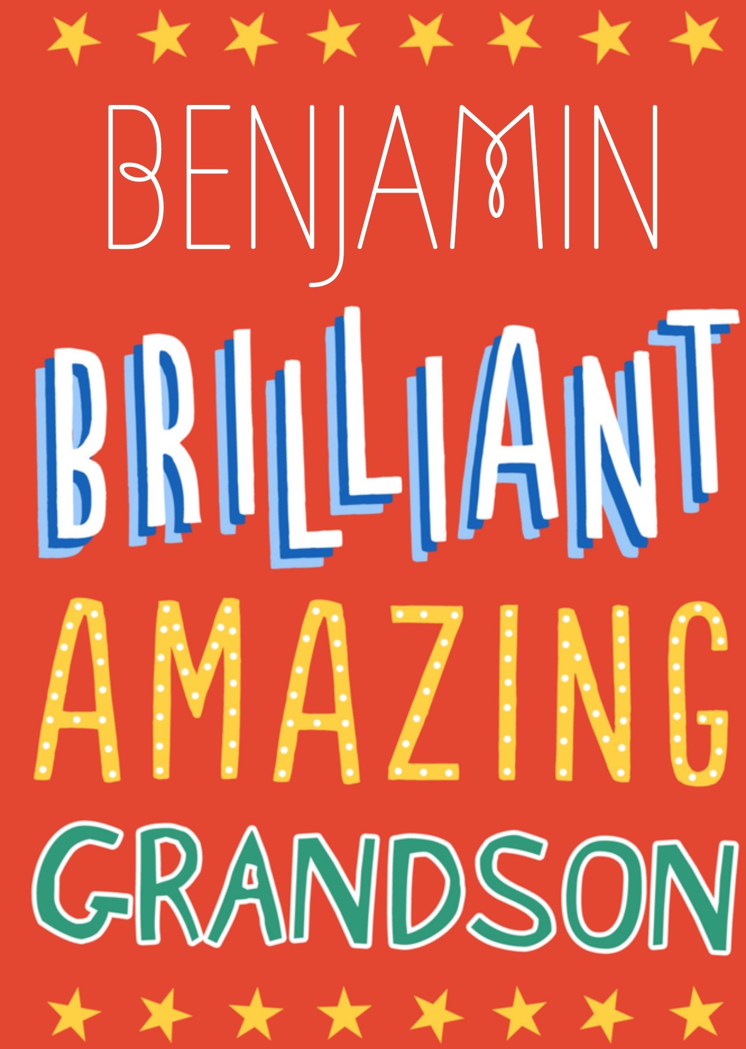 Greetz Verjaardagskaart Brilliant amazing Standard Card