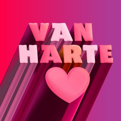 Greetz | Verjaardagskaart | van harte