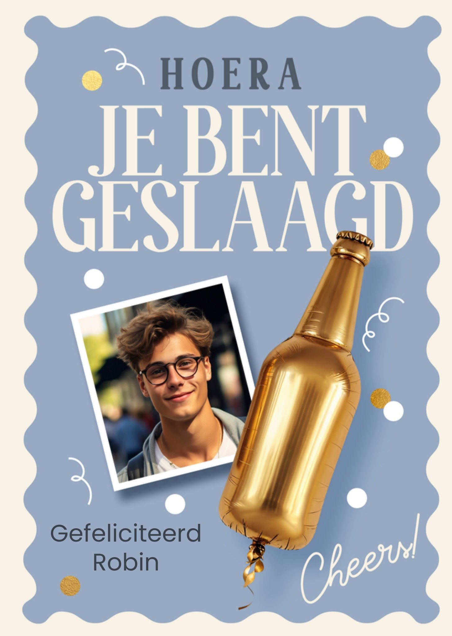 Geslaagdkaart Je bent geslaagd Kaart Luckz