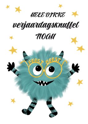 Tsjip | Verjaardagskaart | Feestbeest