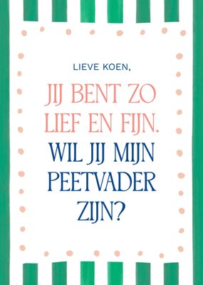 Greetz | Geboortekaart | Peetvader 