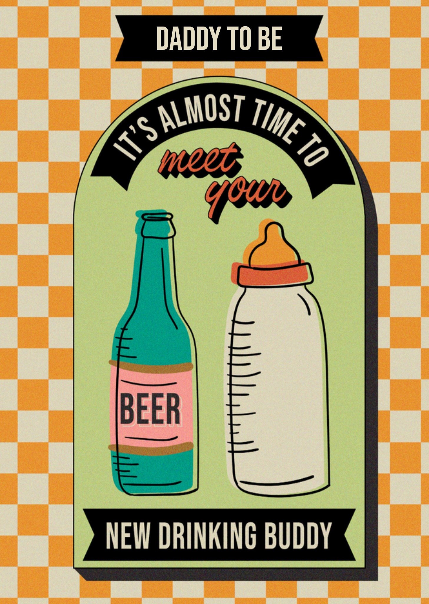 Vaderdagkaart Daddy to be Kaart Greetz