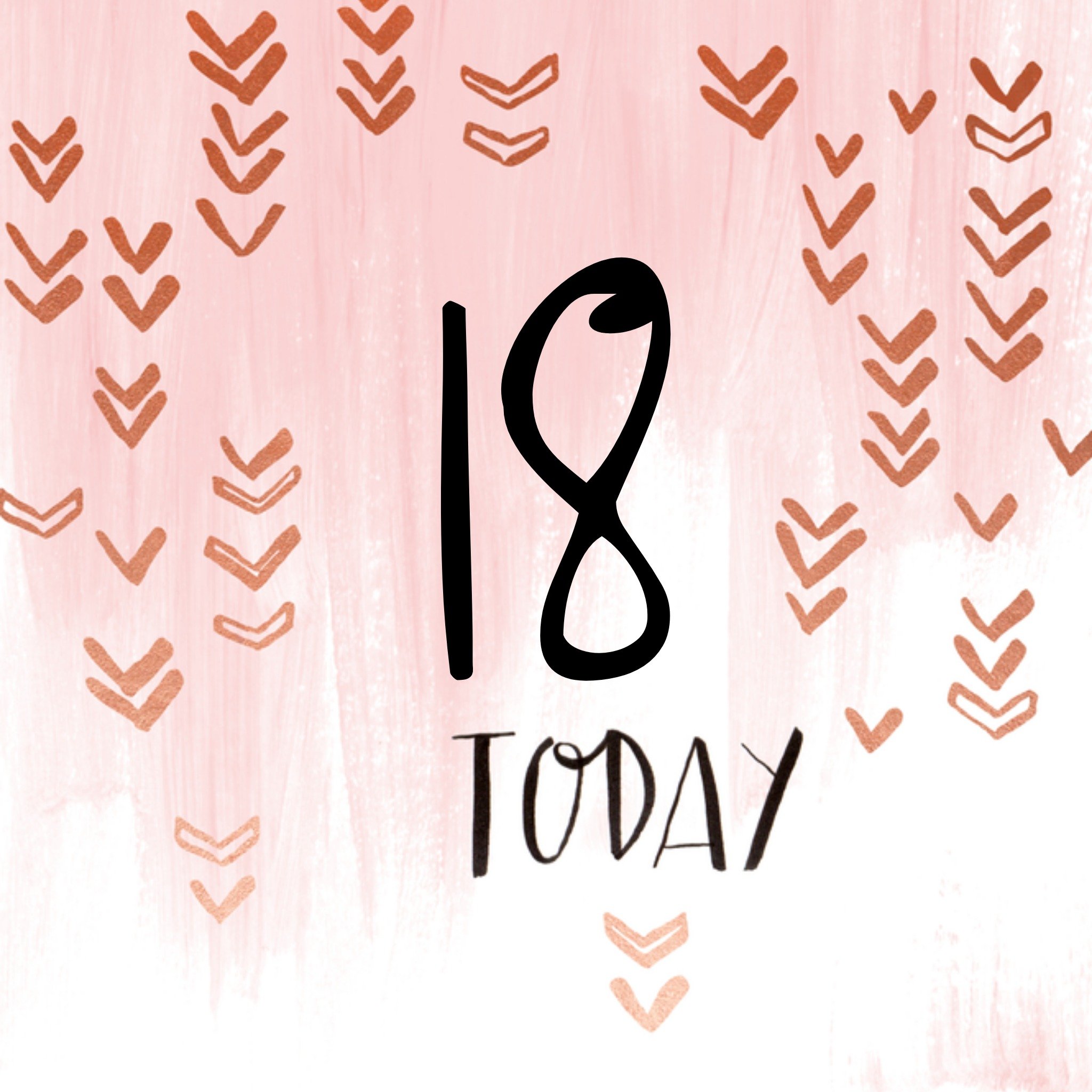 Verjaardagskaart Leeftijdkaart Vierkante Kaart Hotchpotch