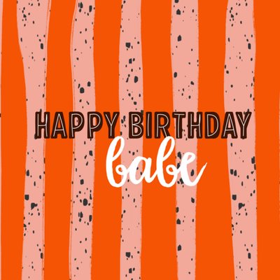 Verjaardagskaart | Greetz | Babe