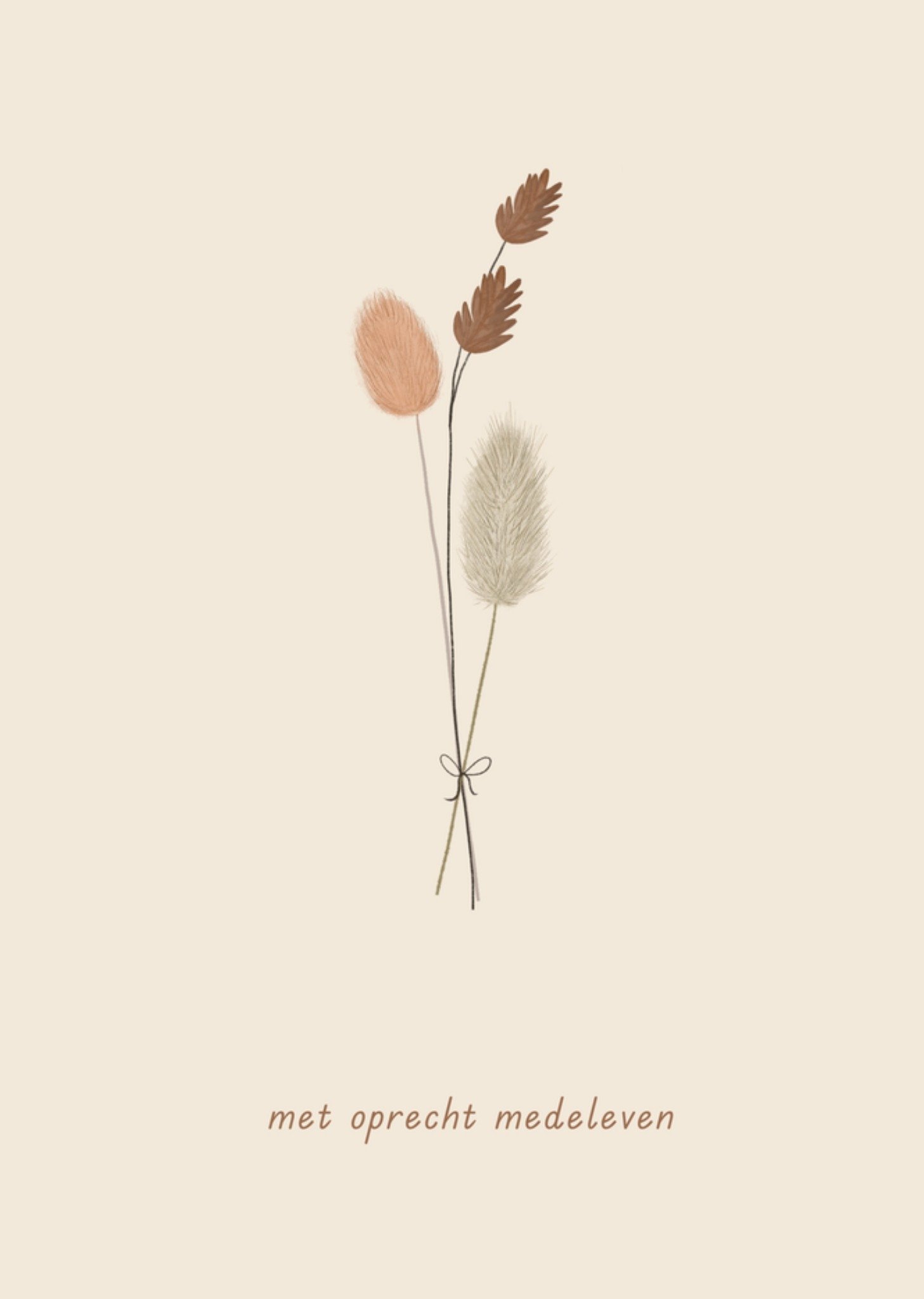 Condoleancekaart Met oprecht medeleven Kaart Greetz