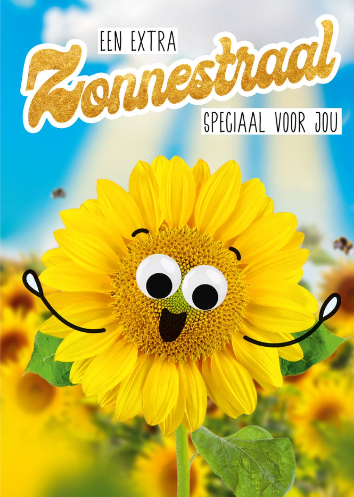 Beterschapskaart Zonnestraal Kaart Paperclip