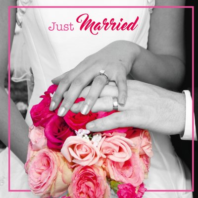 TMS | Huwelijkskaart | Just married